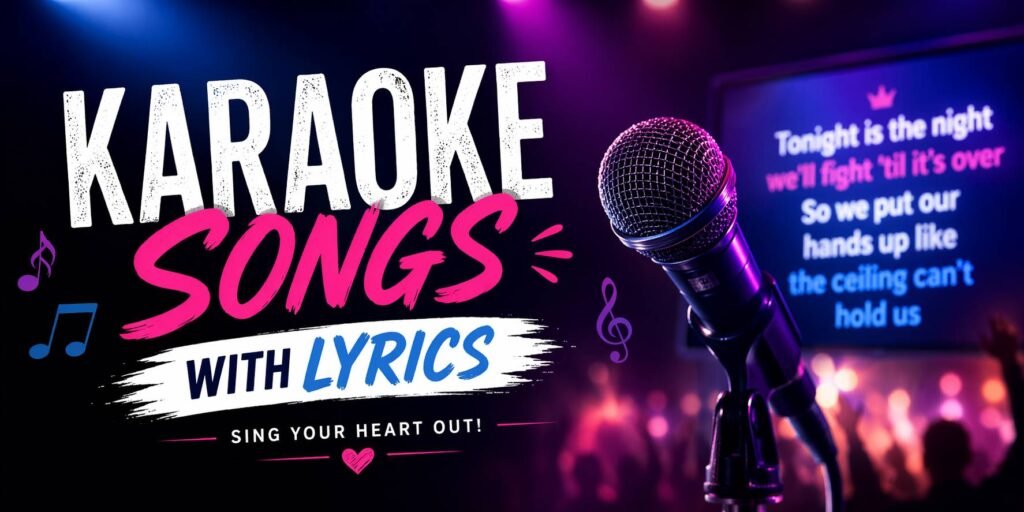 karaoke songs with lyrics