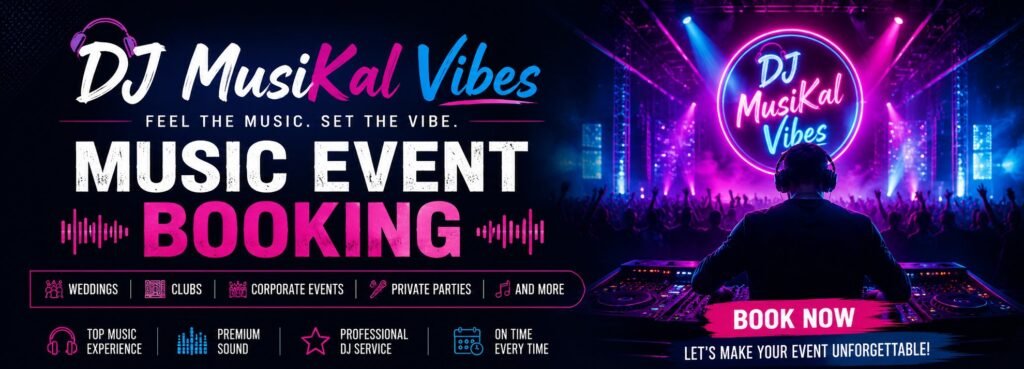 Music Event Booking